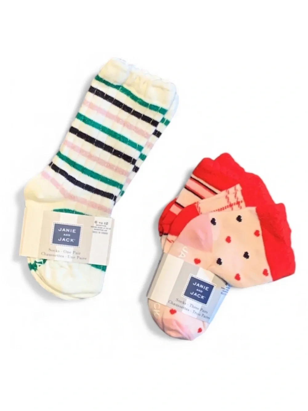 Janie and Jack Baby Girl Sock Bundle
